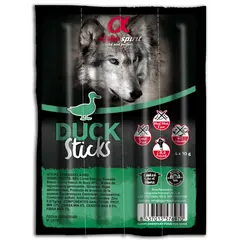 Alpha Spirit Duck Stick 4 x 10 g - Лакомство - Закуска 4 бр. пръчици - патица