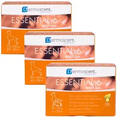 Dermoscent Essential 6 Spot-on Dogs 10-20 kg - 4 пипети в кутия