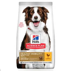 Hill's Science Plan Canine Adult Healthy Mobility Medium  – За поддържане на ставите и подвижността при кучета от средни породи (10-25 кг) над 1 година  - 14 кг