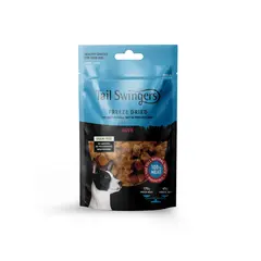 Pet Interest Tail Swingers Duck 45 g - Висококачествени лакомства, приготвени от 100% прясно сурово месо.