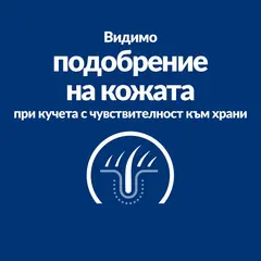 Hill's Prescription Diet Derm Complete – Hill's PRESCRIPTION DIET Derm Complete - лечебна суха храна за кучета с хранителни алергии и алергии от околната среда, с ориз и яйца 12 кг