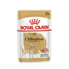 Royal Canin CHIHUAHUA ADULT POUCH 12x85g - Пълноценна храна за кучета порода чихуахуа в зряла възраст над 8 месеца, пастет