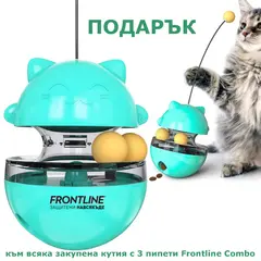 Frontline Combo Cat - Спот он форма с разтвор против бълхи (яйца, ларви и възрастни), кърлежи и хапещи въшки при котки - кутия 3 пипети