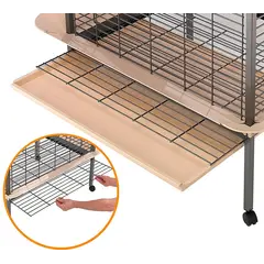 Ferplast Expert 100 - Клетка за големи папагали  124,5 x 100 x h 156 cm