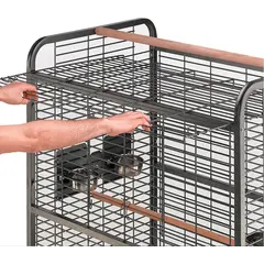 Ferplast Expert 100 - Клетка за големи папагали  124,5 x 100 x h 156 cm
