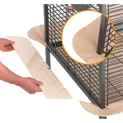 Ferplast Expert 100 - Клетка за големи папагали  124,5 x 100 x h 156 cm