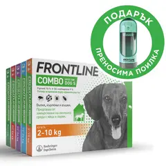 Frontline Combo Spot on M - противопаразитна пипета за кучета 10-20 кг. - кутия 3 броя - СРОК 31.08.2026