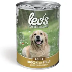 Leo’s Adult с пилешко – консерва хапки в сос – за кучета в зряла възраст - 415 гр