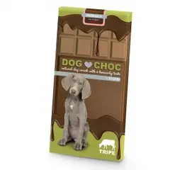 EBI DogChoc Tripe 100 g - Шоколад за кучета, шкембе