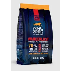 Primal Spirit Wanderlust - Суха храна за куче с 50% прясно пилешко и 20% прясна риба 1кг