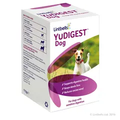 Lintbells YuDigest - овкусени пробиотични таблетки за възстановяване на чревната микрофлора (за кучета) - 120таб.