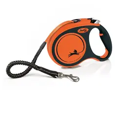 Flexi Xtreme S - най-здравият автоматичен повод - 5 метра лента, за кучета до 20 кг.