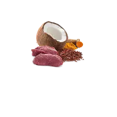 N&D Quinoa Dog Skin & Coat Venison & Coconut - пълноценна консервирана храна за кучета над 1г. с киноа, елен и кокос  - 285 гр