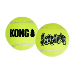 Kong SqueakAir Balls XS - тенис топка с пищялка - комплект 3 броя