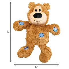 Kong Wild Knots Bear S/М - играчка за куче - мече 18 см