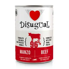 Disugual Beef - пълноценна храна за кучета с един източник на животински протеин, с говеждо