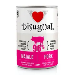 Disugual Pork - пълноценна храна за кучета с един източник на животински протеин, със свинско