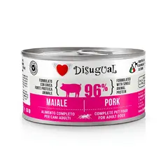 Disugual Pork - пълноценна храна за кучета с един източник на животински протеин, със свинско