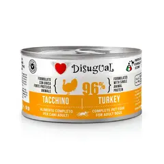 Disugual Turkey - пълноценна храна за кучета с един източник на животински протеин, с пуешко