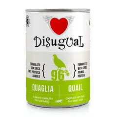 Disugual Quail - пълноценна храна за кучета с един източник на животински протеин, с пъдпъдък
