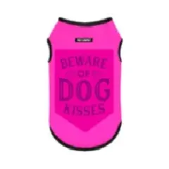 Dubex BEWARE OF DOG KISSES - Тениска за куче