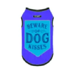 Dubex BEWARE OF DOG KISSES - Тениска за куче