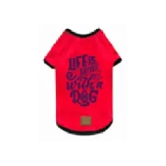 Dubex  LIFE IS BETTER WITH A DOG - Тениска за куче