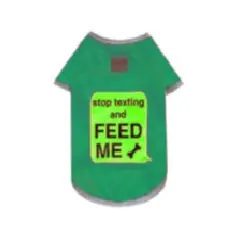 Dubex STOP TEXTING AND FEED ME - Тениска за куче