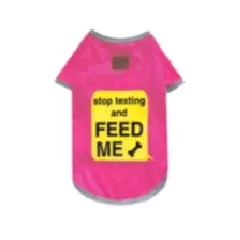 Dubex STOP TEXTING AND FEED ME - Тениска за куче
