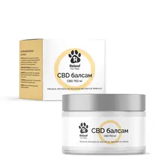 Releaf For Pets CBD Балсам - при екземи и кожни заболявания с 750мг CBD - 50мл.