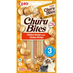 Inaba Churu Bites Chicken - Рулца от пилешко с крем пълнеж от пилешко 3 бр. в пакет