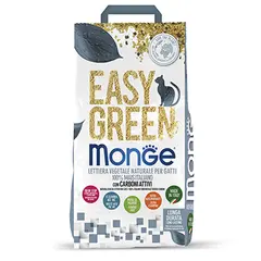 EASY GREEN 100% Corn Active Carbon - натурална растителна тоалетна за котки 100% царевица с активен въглен
