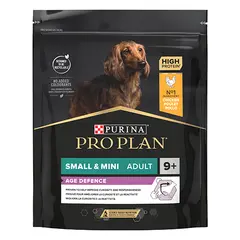 Pro Plan AGE DEFENCE Small&Mini Adult  9+ - 3 кг - за възрастни кучета от малки и мини породи над 9 год, с  пиле