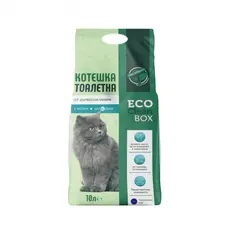 Eco Clean Box 10L - котешка постелка от дървесни фибри (на пелети)