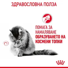 ROYAL CANIN CARE HAIRBALL IN JELLY - храна за котки в зряла възраст, склонни към образуване на космени топки – пауч парченца в желе