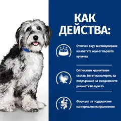 Hill's PRESCRIPTION DIET ON-CARE – лечебна суха храна за кучета, страдащи от тежки заболявания, с пилешко 10 кг