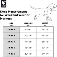 Hurtta Weekend Warrior - Нагръдник за кучета - черен-100-120 см