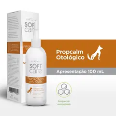 Soft Care Propcalm - Лосион за уши при бактериални ушни инфекции, 100 мл