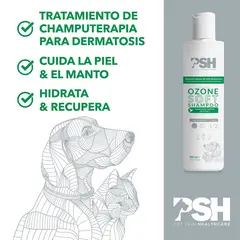 PSH Ozone Soft Шампоан - Озониран шампоан за леки/средни дерматози, 300 мл