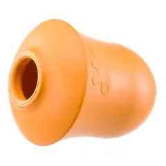 Ferplast Crazy Bell Large- Играчка за кучета от естествен каучук с вкус на пиле, може да се напълни с гранули или лакомства, голяма