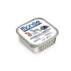 Monge Monoprotein Paté Lamb with Blueberries - Терин пастет за кучета в зряла възраст с агнешко и боровинки - 150 г
