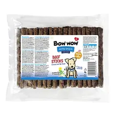 BOW WOW  - Говежди пръчици с бял трън, корен от глухарче и лайка - 50 броя, 420 гр