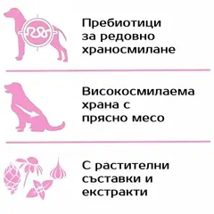 Monge All breeds Adult Monoprotein Pork with Rice and Potatoes - Пълноценна суха храна за кучета в зряла възраст от всички породи със свинско, ориз и картофи - 12 кг