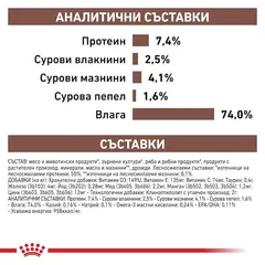 Royal Canin Gastrointestinal High Fiber Loaf Dog - лечебна мокра храна за кучета при храносмилателни проблеми, консерва 410 г