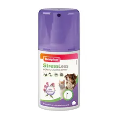 Beaphar StressLess Herbal Calming Home & Travel Spray - Успокояващ спрей за кучета и котки с валериана, 125 мл
