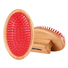 Artero Laika- Red Rubber Mitt - Гумена четка за късокосмести породи
