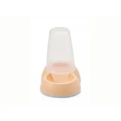 Savic  Small Loop Food Dispenser - диспенсер за суха храна 0.7 л, цвят праскова, 21 х 14 х 18 см