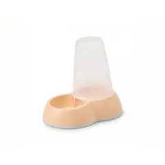 Savic  Small Loop Food Dispenser - диспенсер за суха храна 0.7 л, цвят праскова, 21 х 14 х 18 см