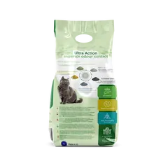 Eco Clean Box Ultra action 10L - котешка постелка от дървесни фибри със сребърни йони активен въглен