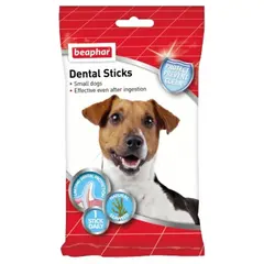 Beaphar  Dental Sticks Small - 7 бр., 112гр, дентални пръчки за свеж дъх и чисти зъби